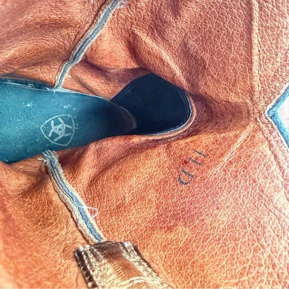 Ariat Men's Heritage Roper Round Toe Cowboy Boots | US 11 - Picture 7 of 7